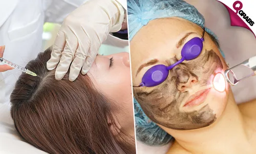 Hair Mesotherapy + Facial Carbon Laser!